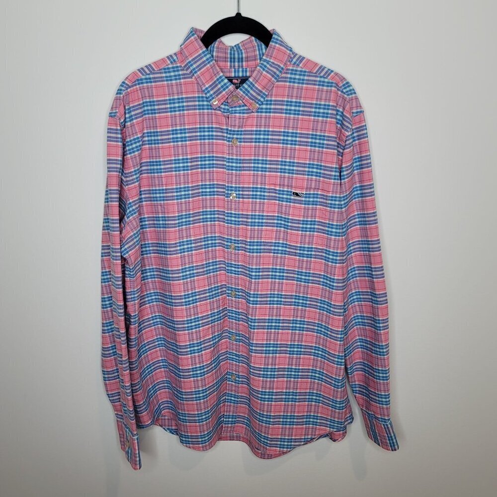 Vineyard Vines Button Up Mens Large‎